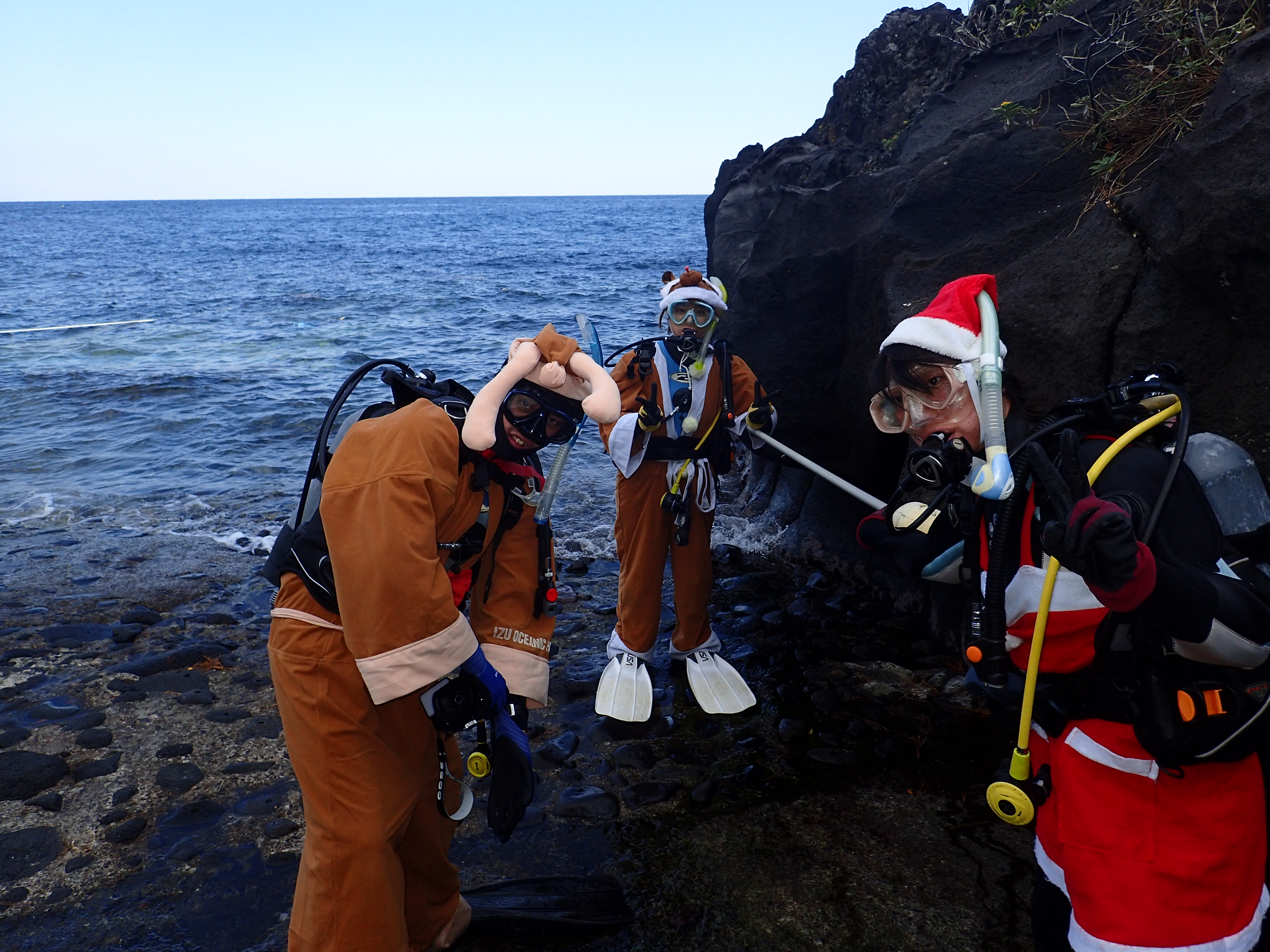 クリスマスダイブ